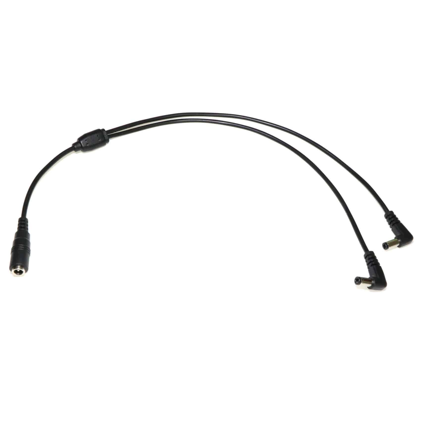 2 cable divisor dc de dos vías adaptador en Y cadena de margarita conector jack tipo barril songbirdfx Songbird FX Birdcord cables convertidores de voltaje usb 5v a 9v pd 12v 15v 20v 6v