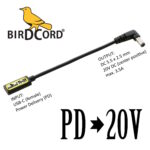 Birdcord PD ➔ 20V (USB PD Voltage Converter)